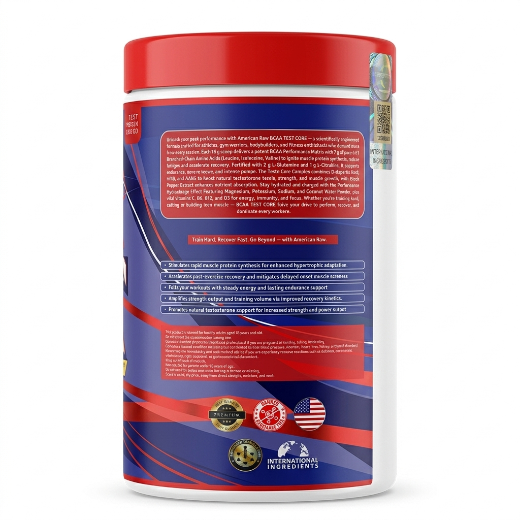 BCAA Test Core by American Raw - Image 2