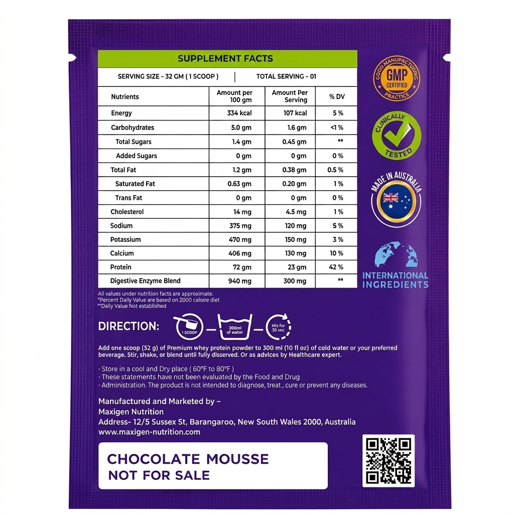 PREMIUMWHEY 1 SERVING SACHET - Image 2